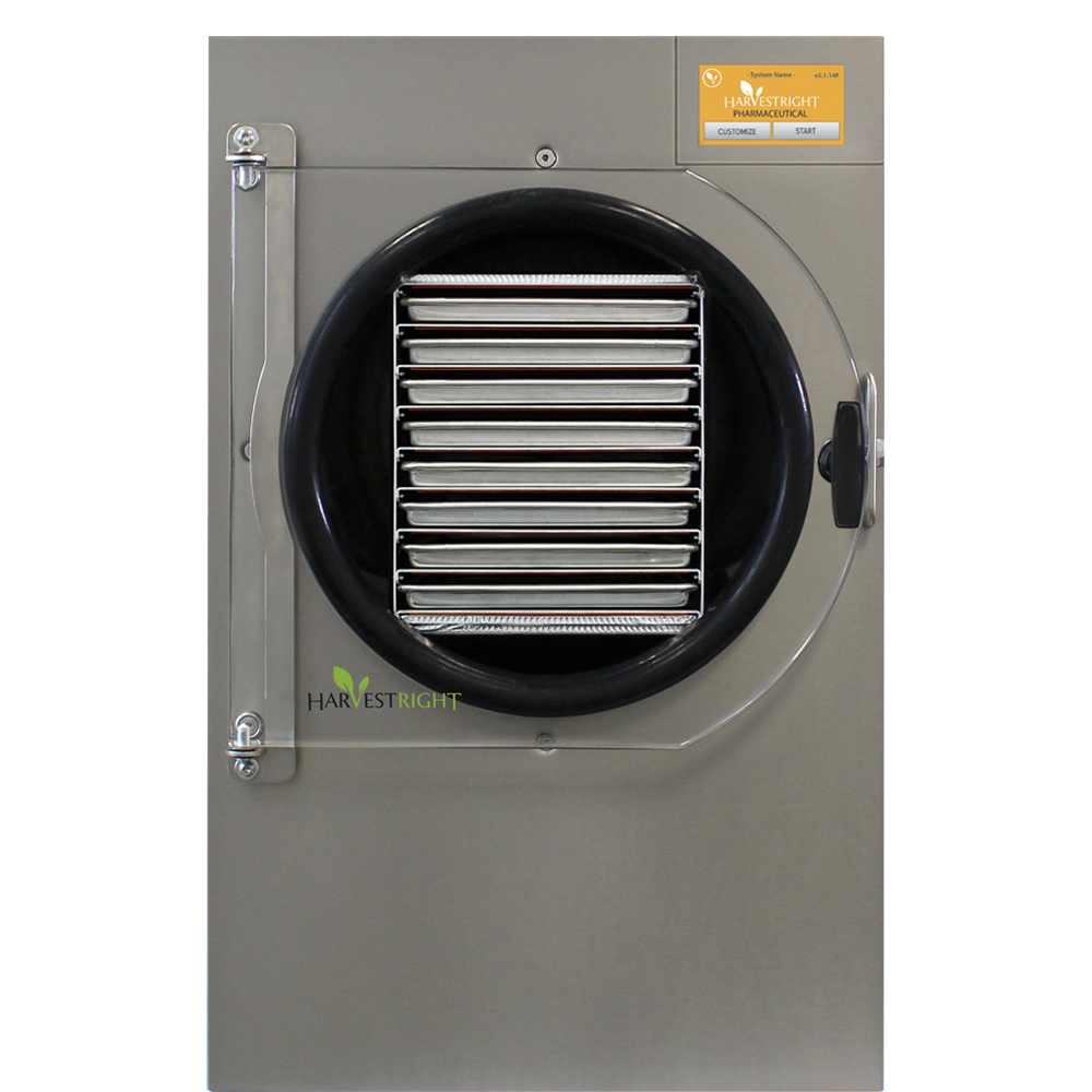 Pharmaceutical Harvest Right Freeze dryer with Premier vacuum pump lyophilization