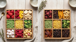 Harvest Right Freeze dried products vs dried products