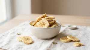 Freeze dried bananas in Harvest Right Freeze dryer