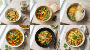 Freeze-drying carrots, beans, and other vegetables