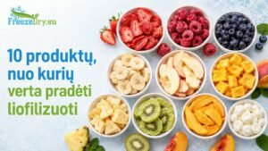 10 products of Freeze drying