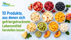 Gefriergetrocknete produkte