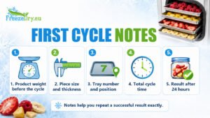 Notes for Freeze drying