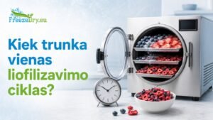 Liofilizavimo trukmė