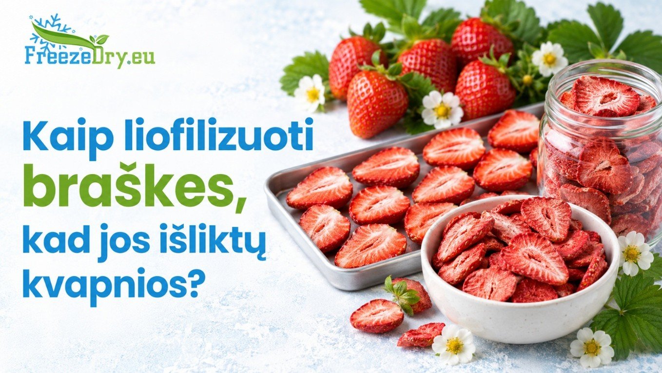 Freezedry.eu braškės