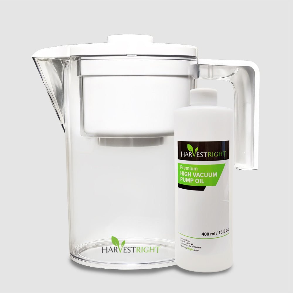 Harvest Right oil filter and vacuum pump oil for the Countertop 360